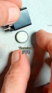 Positive Temperature Coefficient (PTC) is a type of resistor whose value increases as the temperature increases. #componenteseletronicos #thermistor #PTC #resistance #resistor #electronics | Bang Cand