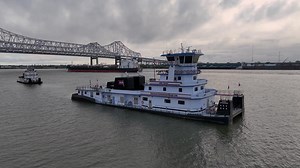 Big shout out to American Commercial Barge Line and C&C Marine and Repair for proving that American ingenuity is alive and well! The Mariner, the largest towboat built in the U.S. in 50 years, is a true testament to the innovation driving our industries forward. They are essential parts of the businesses and industries that have helped grow Louisiana. | Governor Jeff Landry