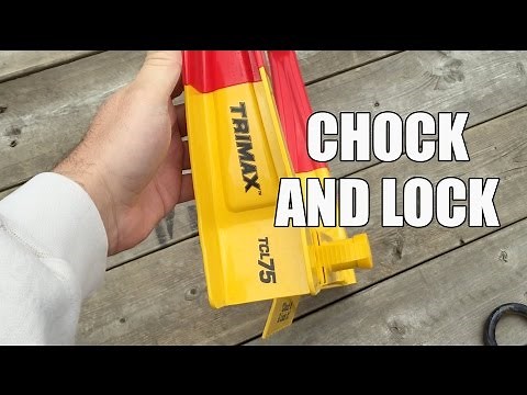 Trimax TCL75 Trailer Lock