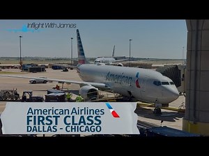 American Airlines First Class | DFW ➡️ ORD | B737-800