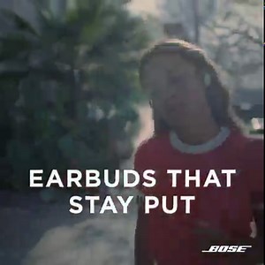8.4K views · 2.1K reactions | Eartips made of soft silicone, not hard plastic. So they stay comfortable and secure no matter how much you move. | Bose | Facebook