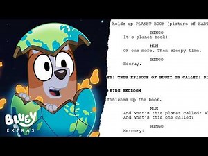Behind the Scenes of Sleepytime! 😴 | Bluey Script to Animation 📝 | Bluey Extras