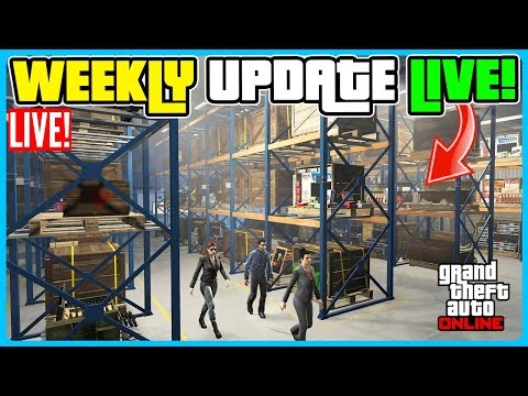 GTA ONLINE WEEKLY UPDATE LIVE!