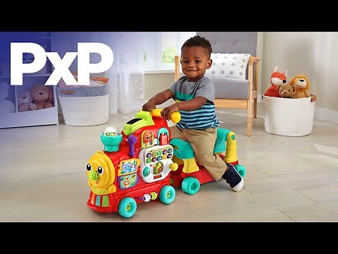 Get on board for fun with VTech’s 4-in-1 Learning Letters Train! | A Toy Insider Play by Play