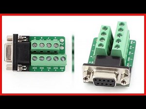 Great product - uxcell RS232 D-SUB DB9 Female Adapter to Terminal Connector Signal Module