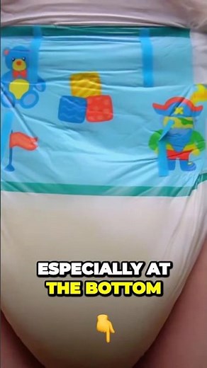 UNTIL IT LEAKS: Peeing in NRU Playdayz diapers as much as it can hold