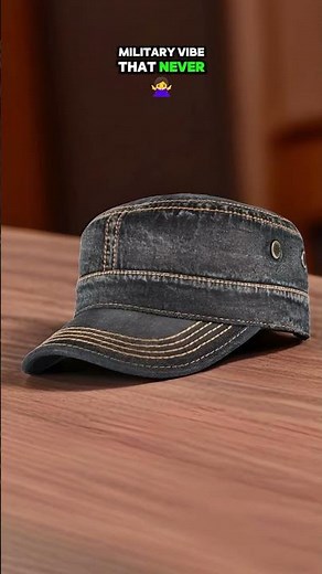 Best Military Cap for Men & Women 🔥 VOBOOM Cadet Hat Review StepStyle Amazon Finds! #mensfashion