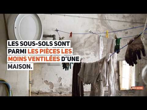 Installation de système de ventilation en sous-sol