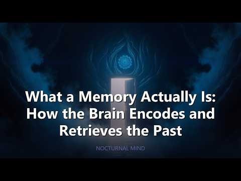 What a Memory Actually Is | Nocturnal Mind