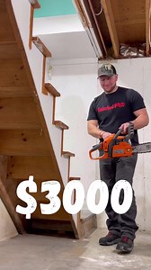 1.5M views · 1.4K reactions | $3000 Basement Stairs Rebuild! Amazing stairs that you can do on the budget. #remodel #construction #homerenovation #realestate #design #entrepreneur #interiordesign #hardwork #woodworking #renovation #homedecor #tools #diy #carpentry #work #asmr #designer #homemade #engineering | WINNI | Facebook
