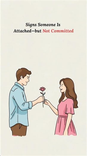 Signs Someone Is Attached—but Not Committed #relationship #selfimprovement #psychology