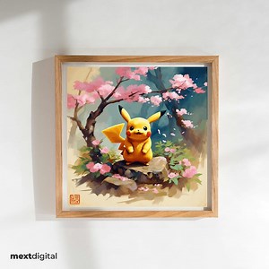 Anime Poster, Anime Wall Art Prints, Modern Poster, Kids Poster, Kid Wall Art, Unique Decor Gift, Kids Gift, Animal Poster, Digital Prints - Etsy Canada