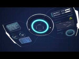 Sci fi interface / HUD UI / After Effects HUD Animation / HUD interface