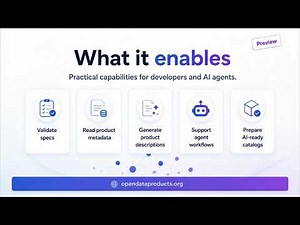 Open Data Products Python SDK with MCP | AI Agents SDK Preview