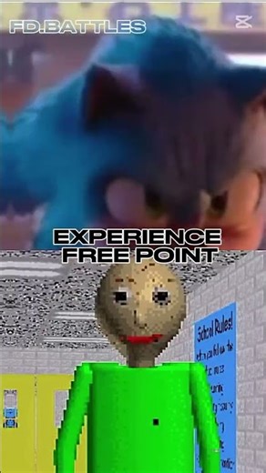 Baldi VS Sonic