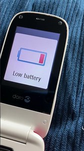 Doro PhoneEasy 626 - Battery empty