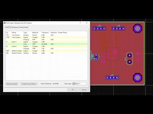 How to add layer stackup 2 & 4 layer PCB Board in #Proteus 8 Software.bangla tutorial.