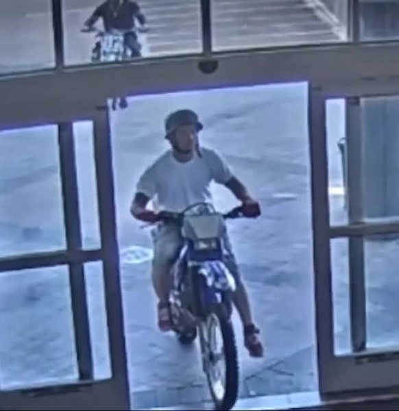 Modesto Police Release Video of Vintage Faire Mall Riders Per Modesto PD: “MPD is asking for your help in identifying the two subjects pictured here. They were captured on security footage entering the Vintage Faire Mall on their dirt bikes on Tuesday, July 26th shortly after 6 p.m. Officers were called to the mall after receiving reports of shots fired in the mall. Officers responded quickly and determined no shots had been fired, but instead learned a couple of subjects on dirt bikes had ridde