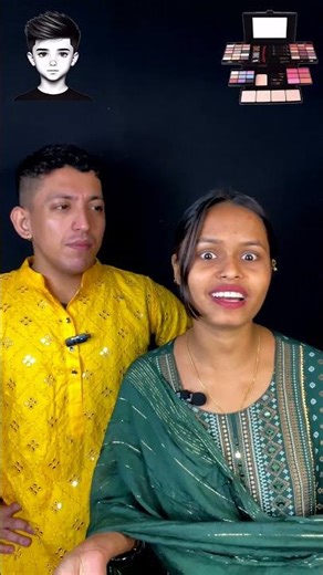Brother Haldi🌼 💛 Vs Sister Mehendi☘️💚Look👰 Challenge🎈🙏 #shorts #ytshorts #funnyshorts #shaadi