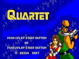 Master System Longplay [067] Quartet - Double Target