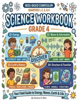 Grade 4 Science Workbook | NGSS Aligned All-in-One Science Curriculum