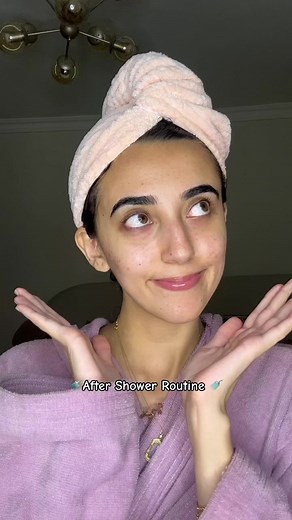 ‏My After Shower Routine