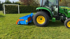 Recognising that aeration is at the forefront of every turf professional's maintenance plans, GKB introduced the Combislit - available in 1.6 and 2.0m working widths and featuring the unique Evolvente blades to spike and open up all types of natural and hybrid surface to depths of up to 15sm (6") 🌱 Learn more here 👉 bit.ly/4b0zQFB | GKB Machines