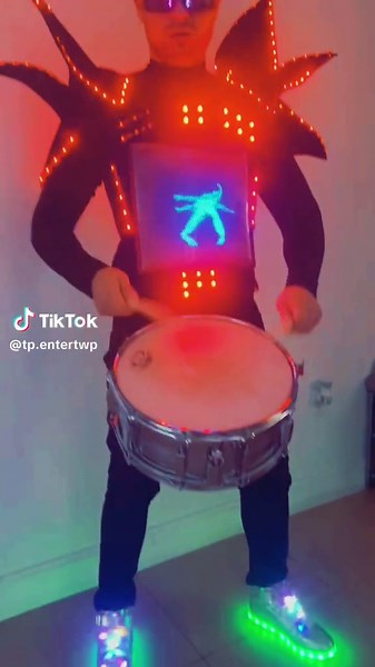 Led Drummer Avilable for your Party 🎉🎉🎉🎉. #performer #show #miami #miamientertainment #miamishow #miamikids #miamiparty #miamievents #party #events #led #leddrummer #ledcosutme #entertainment #entertainer #eventplanner #miamilife