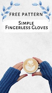Link to pattern in bio or go directly to https://free-crochet-patterns.com/free-crochet-pattern-simple-fingerless-gloves/ #fingerlessgloves #crochetfingerlessgloves #crochetpattern #freecrochetpattern #crochetpatternfree | Free-Crochet-Patterns.com