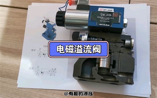 电磁溢流阀工作原理详细讲解