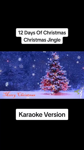 12 Days Of Christmas - Karaoke Version | Festive Christmas Song