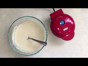 How to make Mini-Waffles! | ALEX EATS Ep. 2