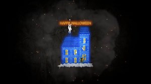 Halloween, Bat, Black. Free Stock Video