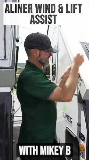 Using Your ALiner's Wind & Lift Assist Bar | Beckley's RVs