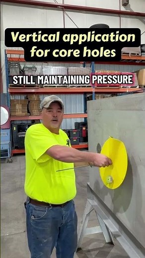 Hole More Wall Applicator Demo #concrete #concretelife #holerepair