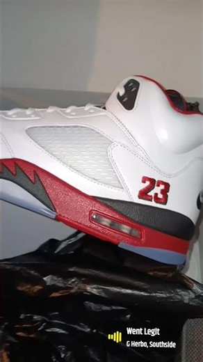 This Retro is ON-POINT! Fire Red Air Jordan 5