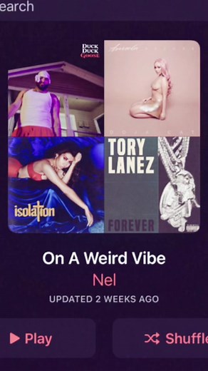 On A Vibe Series pt.3: Weird. Songs that collectively make for a weird but great playlist #recommendations #music #song #playlist #SeeHerGreatness
