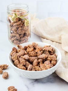 Easy Stovetop Cinnamon Sugar Candied Almonds - Margin Making Mom®