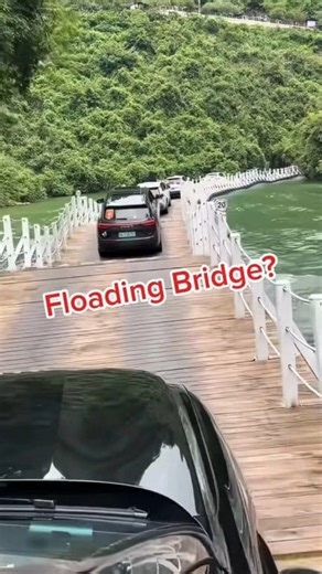 6.4K views · 40 reactions | This Bridge is FLOATING on Water!  In...