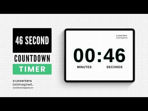 46 Second Timer