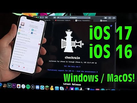 iOS 17.3.1 Jailbreak - 2024 CheckRa1n Windows!