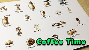 Coffee Time 1: Sketch Simply with Ink & Watercolor - Learn to Draw & Paint | Tamas Benko | Skillshare