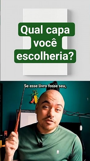 Qual capa você escolheria, se esse livro fosse seu? #Capadelivro #designgrafico