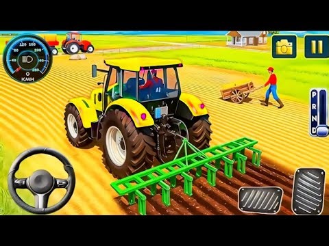 Modern Tractor Farming Driving Simulator 3D - New Tractor Games - Android Gameplay gaming star