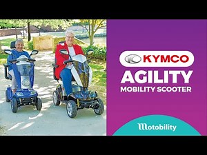 Kymco Agility - an indepth look at features, benefits and test ride of this medium mobility scooter