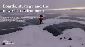 43 reactions | The pressure on boards has been increasing as they work to manage the continuing impact of the pandemic on the direction and strategies of the organizations they serve. How are board directors managing this new risk environment? Listen to the podcast: https://mck.co/35AlFrj | McKinsey & Company | Facebook