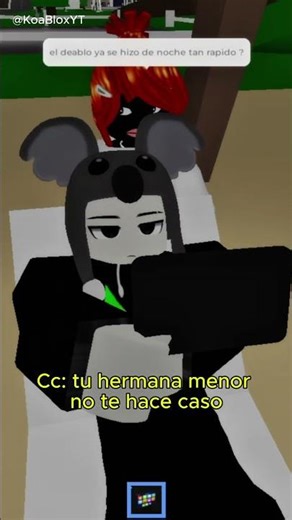 Tu hermana ya no te hace caso… 😳💔#brookhaven #roblox