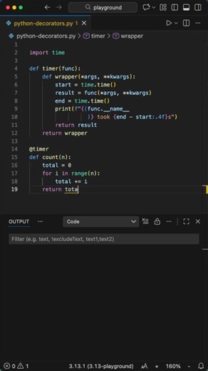 Master Python Decorators in 50 Seconds #programming #python #coding
