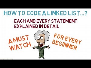 Program a Linked List in C/C++