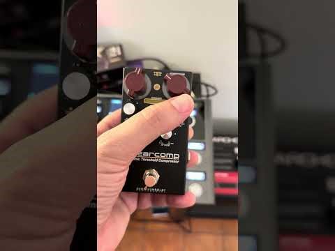 The trick of placing a compressor before a digital pedalboard